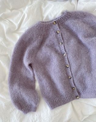 Novice Cardigan-Mohair Edition, junior. Oppskrift.