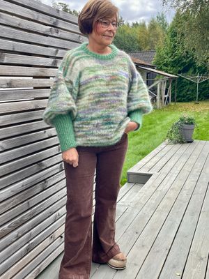 Femina blusen. Oppskrift.