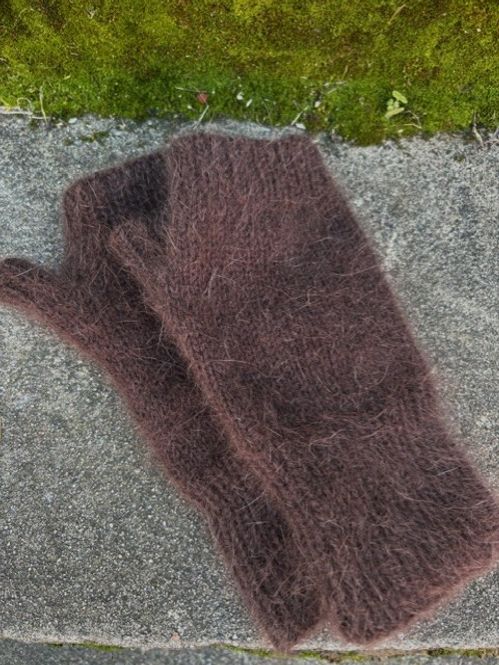 Hovedbilde Angora Pulsvanter. Oppskrift