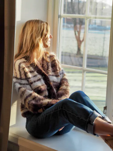 Hovedbilde Fuzzy Mista Cardigan. Garnpakke