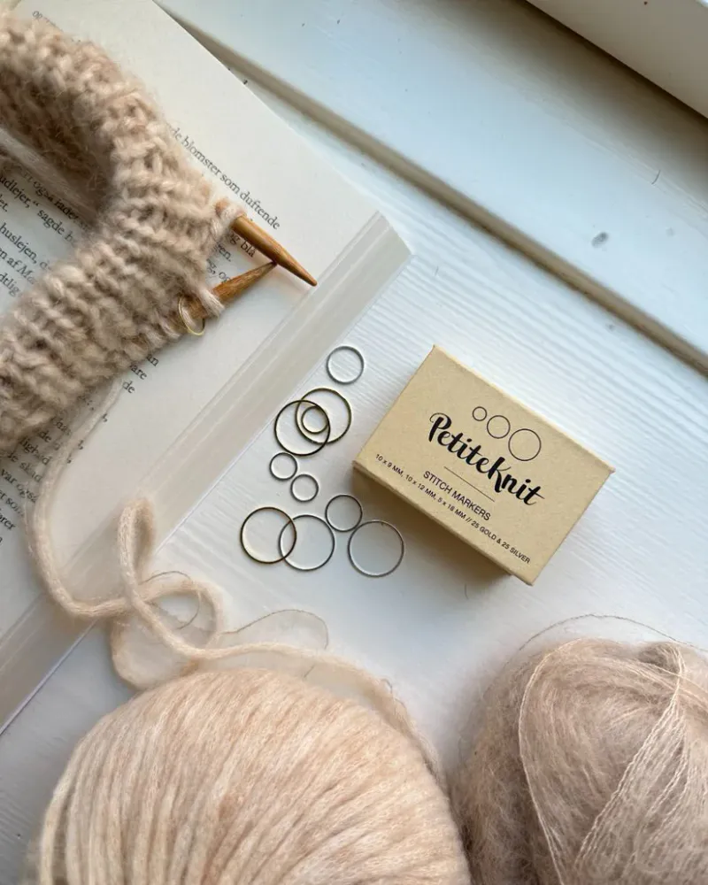 Maskemarkører runde, PetiteKnit