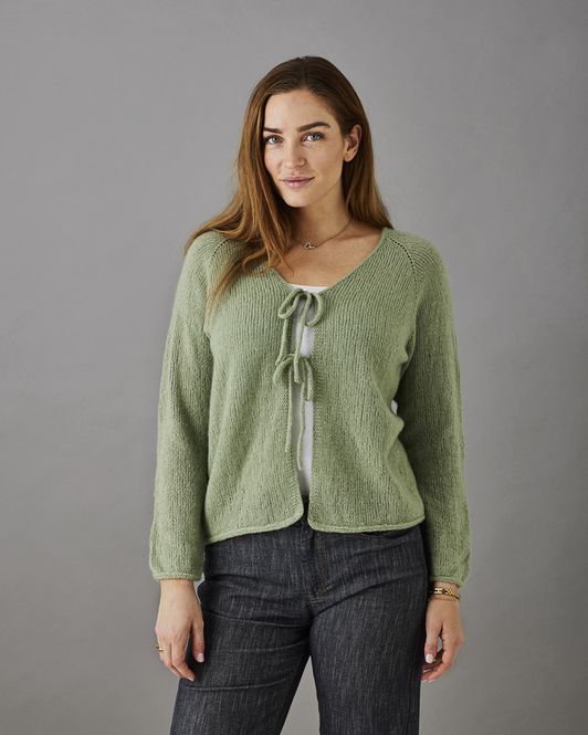 Hovedbilde Hannah Cardigan. Garnpakke.