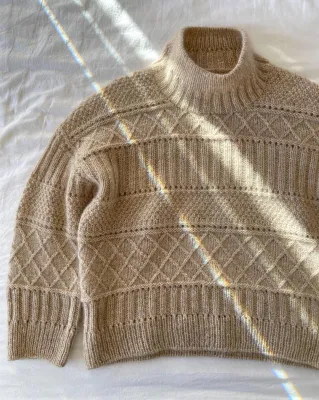 Ingrid Sweater. Oppskrift.