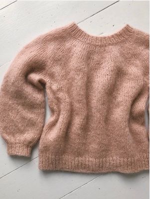 Novice Sweater-Mohair Edition, junior. Oppskrift