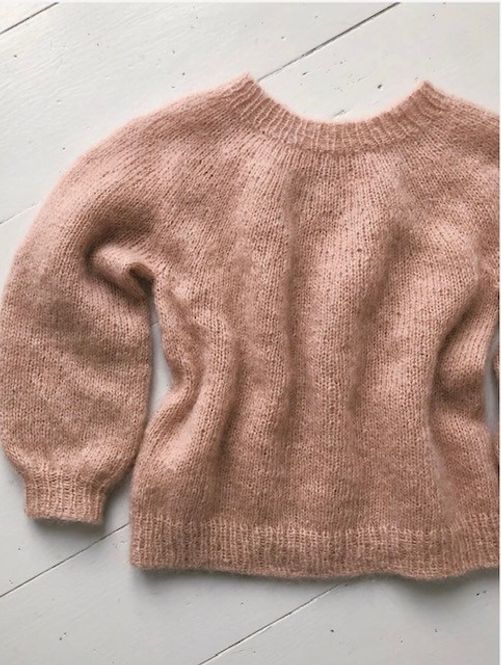 Hovedbilde Novice Sweater-Mohair Edition, junior. Oppskrift