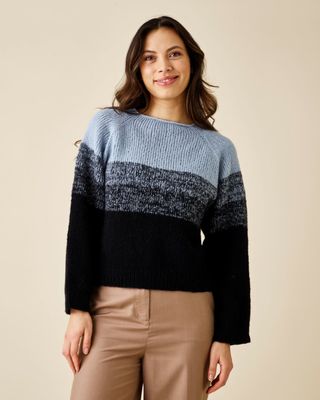Raglan genser i Hannah by Permin. Garnpakke.