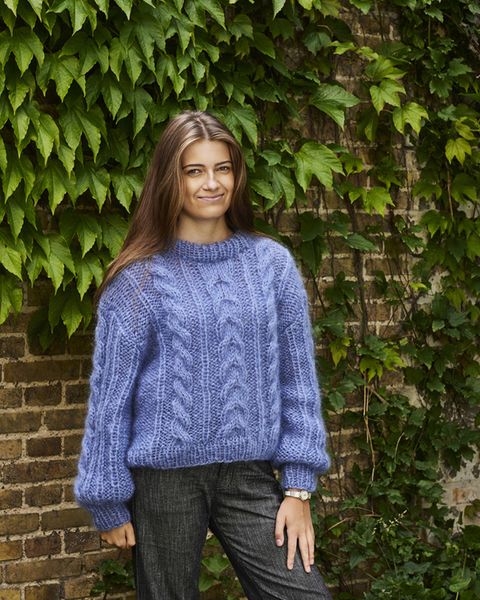 Hovedbilde Chunky flettegenser. Garnpakke.