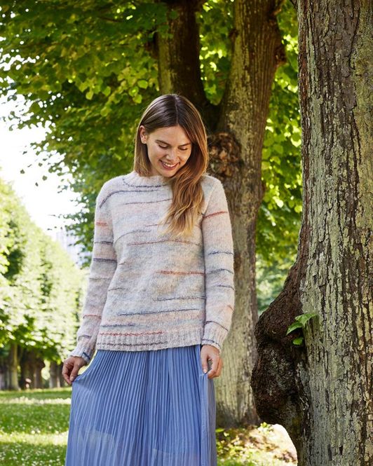 Hovedbilde Nellie bluse. Garnpakke.