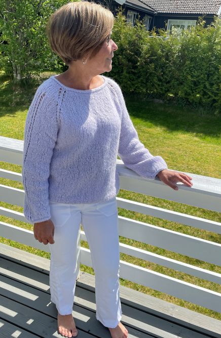 Hovedbilde Viola Blusen. Oppskrift.