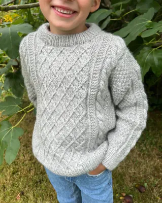 Moby Sweater, mini. Garnpakke