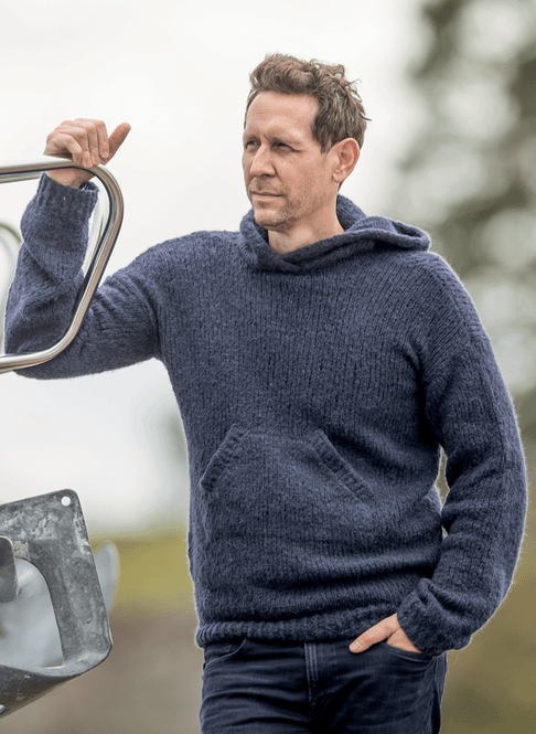 Hovedbilde Haakon genser. Oppskrift