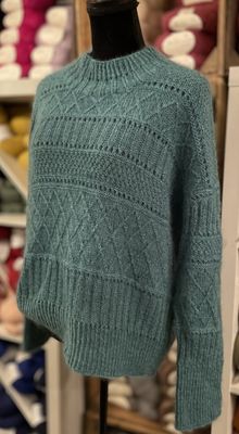 Ingrid Sweater. Oppskrift.