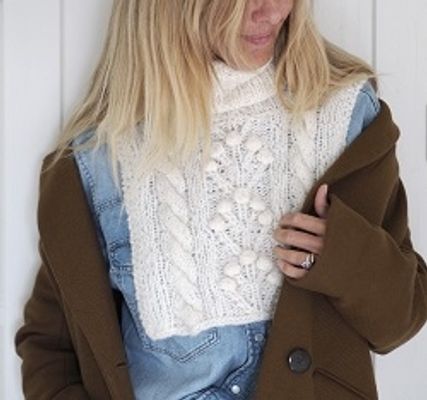 Dreamy Neckwarmer. Oppskrift.