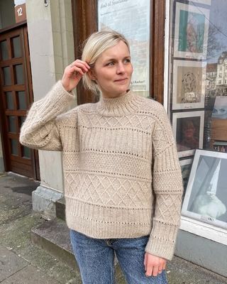 Ingrid Sweater. Oppskrift.